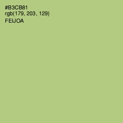 #B3CB81 - Feijoa Color Image