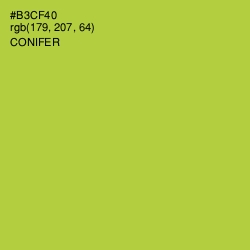 #B3CF40 - Conifer Color Image