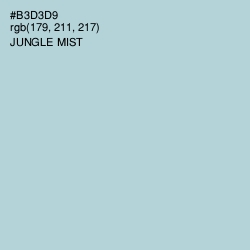 #B3D3D9 - Jungle Mist Color Image
