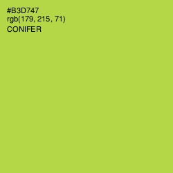 #B3D747 - Conifer Color Image