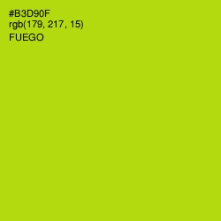 #B3D90F - Fuego Color Image