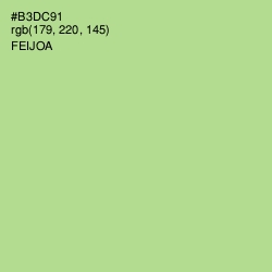 #B3DC91 - Feijoa Color Image