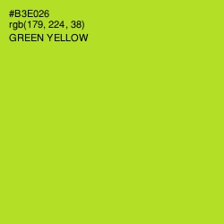 #B3E026 - Green Yellow Color Image