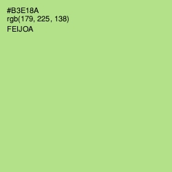 #B3E18A - Feijoa Color Image