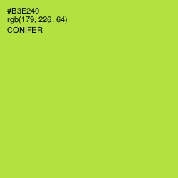#B3E240 - Conifer Color Image