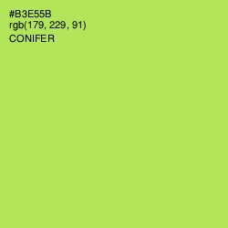 #B3E55B - Conifer Color Image