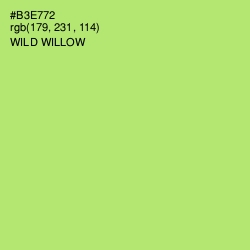 #B3E772 - Wild Willow Color Image