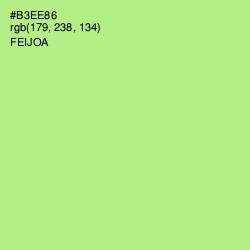#B3EE86 - Feijoa Color Image