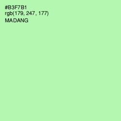 #B3F7B1 - Madang Color Image