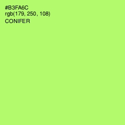 #B3FA6C - Conifer Color Image