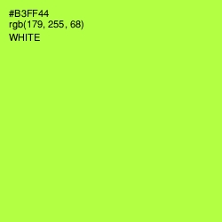 #B3FF44 - Conifer Color Image