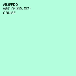 #B3FFDD - Cruise Color Image