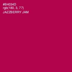 #B4034D - Jazzberry Jam Color Image