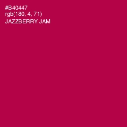 #B40447 - Jazzberry Jam Color Image