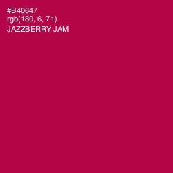 #B40647 - Jazzberry Jam Color Image