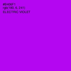 #B406F1 - Electric Violet Color Image