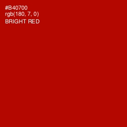 #B40700 - Bright Red Color Image