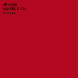 #B40820 - Shiraz Color Image