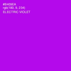 #B409EA - Electric Violet Color Image