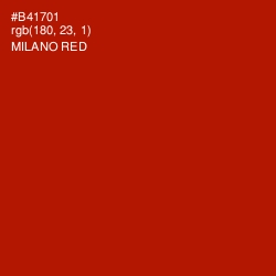 #B41701 - Milano Red Color Image