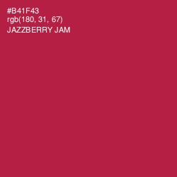 #B41F43 - Jazzberry Jam Color Image