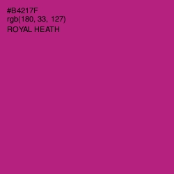 #B4217F - Royal Heath Color Image