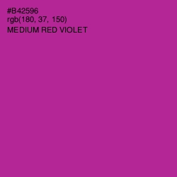 #B42596 - Medium Red Violet Color Image