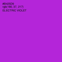 #B425D9 - Electric Violet Color Image