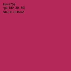 #B42759 - Night Shadz Color Image