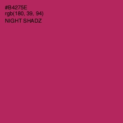 #B4275E - Night Shadz Color Image