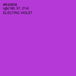 #B439D6 - Electric Violet Color Image