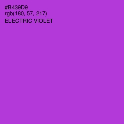 #B439D9 - Electric Violet Color Image