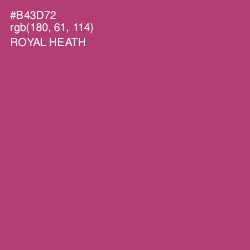 #B43D72 - Royal Heath Color Image