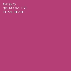 #B43E75 - Royal Heath Color Image