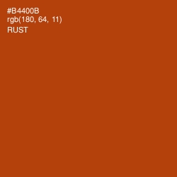 #B4400B - Rust Color Image