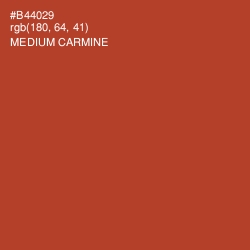 #B44029 - Medium Carmine Color Image