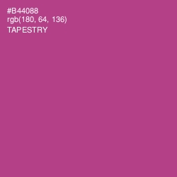 #B44088 - Tapestry Color Image