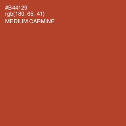 #B44129 - Medium Carmine Color Image