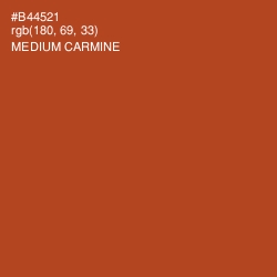 #B44521 - Medium Carmine Color Image