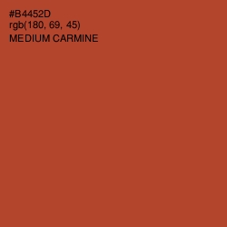 #B4452D - Medium Carmine Color Image