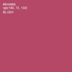 #B44866 - Blush Color Image