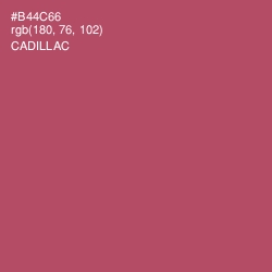 #B44C66 - Cadillac Color Image