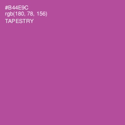 #B44E9C - Tapestry Color Image