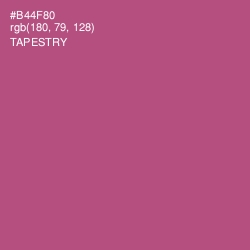 #B44F80 - Tapestry Color Image