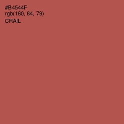 #B4544F - Crail Color Image