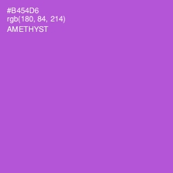 #B454D6 - Amethyst Color Image