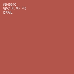 #B4554C - Crail Color Image