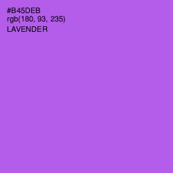 #B45DEB - Lavender Color Image