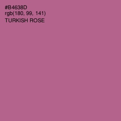 #B4638D - Turkish Rose Color Image