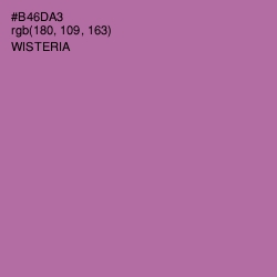 #B46DA3 - Wisteria Color Image